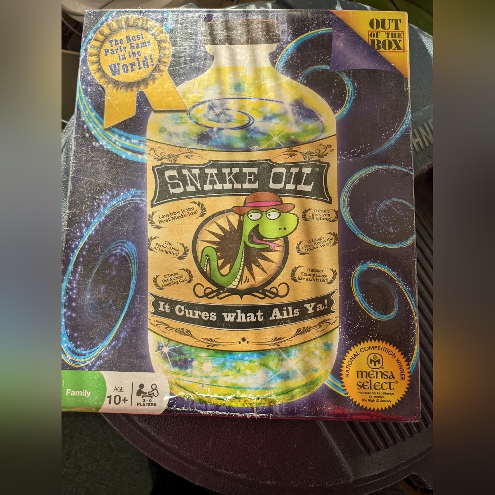 Brand new sealed Snake Oil game